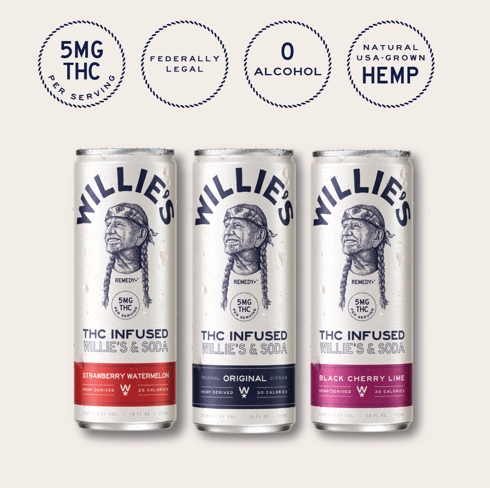 Willie's & Soda - Variety Pack - 5mg