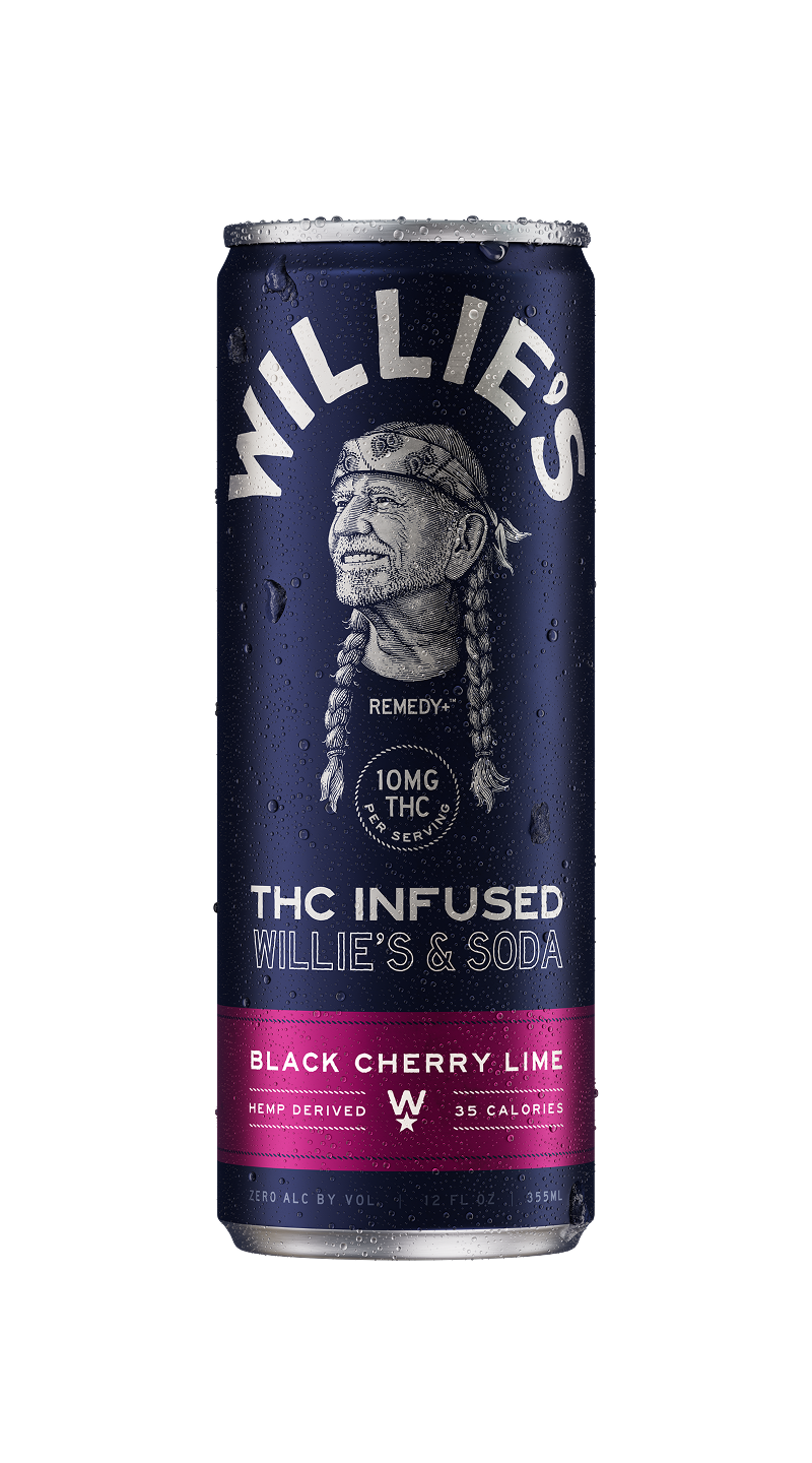 Willie's & Soda - Black Cherry Lime - 10mg