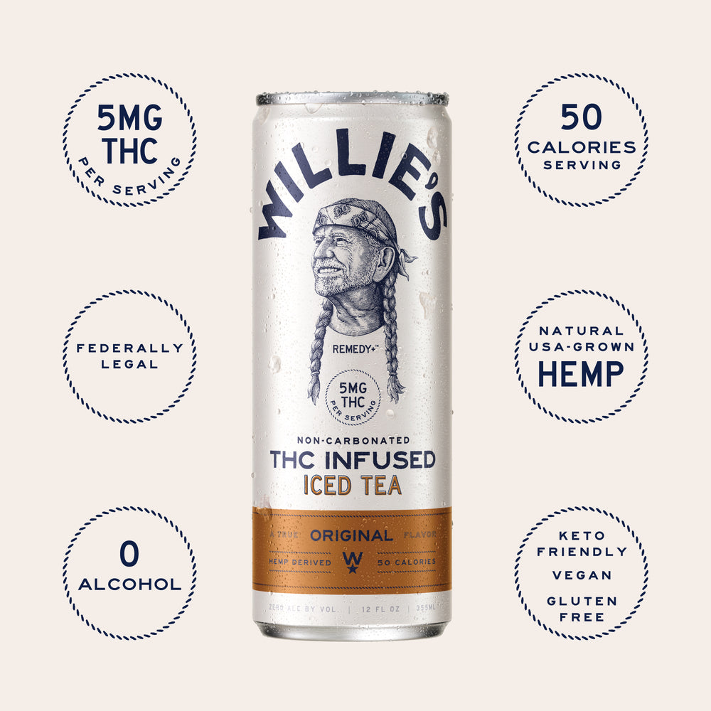 Willie's THC Infused Iced Tea - 5mg
