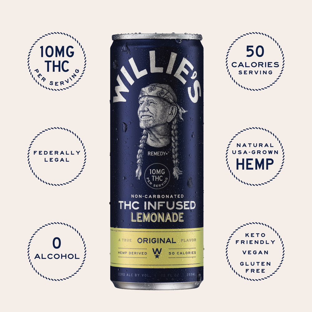Willie's THC Infused Lemonade - 10mg