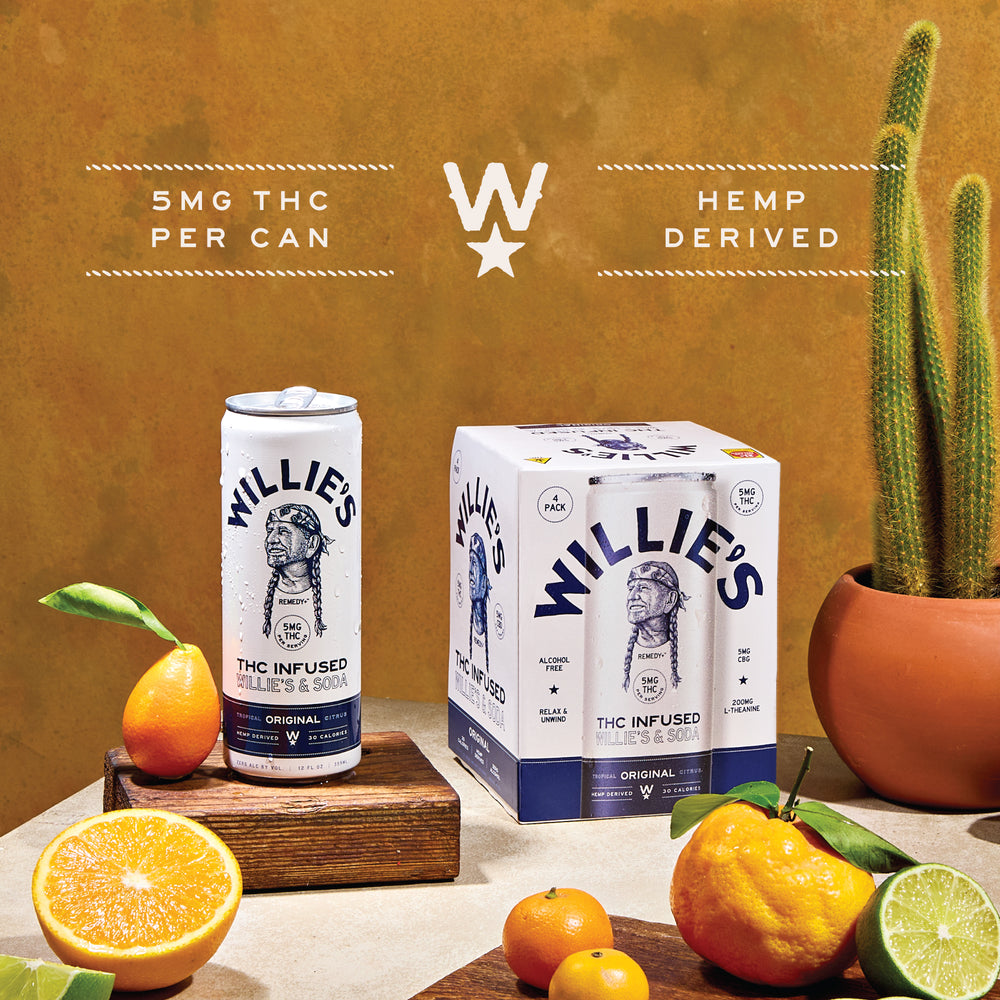 Willie's & Soda - Original Tropical Citrus - 5mg