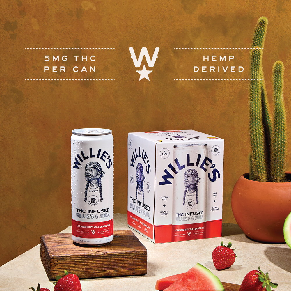 Willie's & Soda - Strawberry Watermelon - 5mg