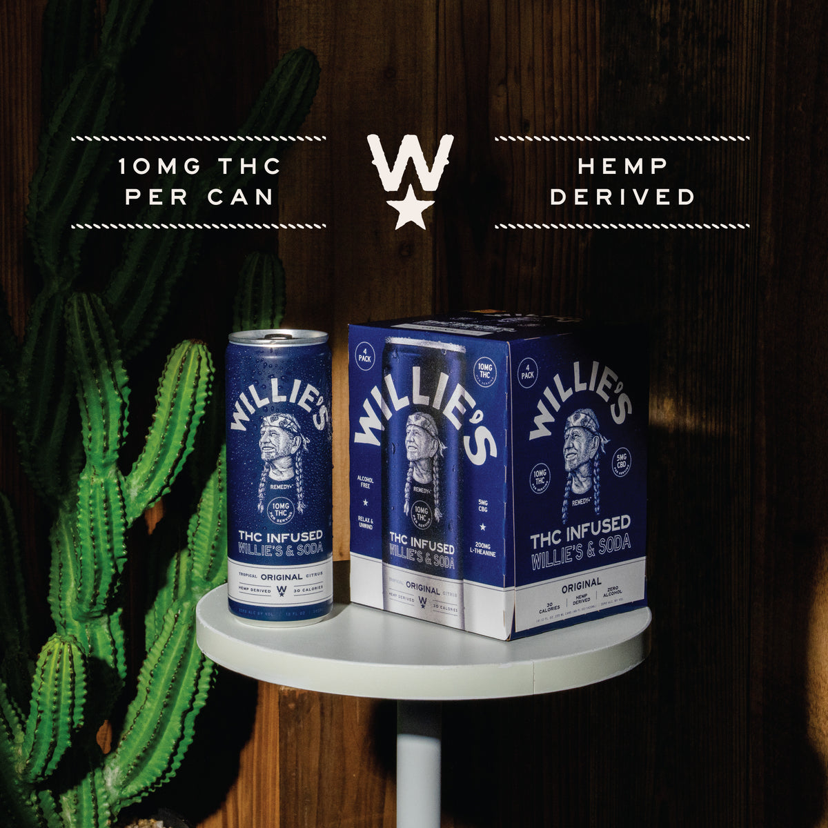 Willie's & Soda - Original Tropical Citrus - 10mg
